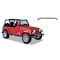 Bushwacker WRANGLER TJ 97-06 AND UNLIMITED 04-06 HOOD STONE GUARD TRAILARMOR 14006 - alternate 9